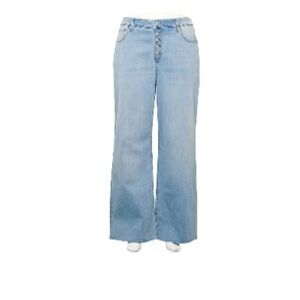 Sonoma Goods For Life High-Waisted Wide Leg Jeans - 18W